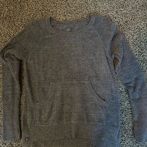 Barefoot Dreams Cozy Chic Lite Raglan Pullover with Kangaroo Pocket